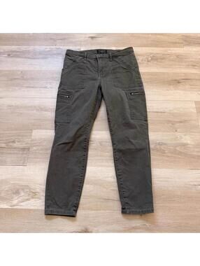 Banana Republic Women's Size 28/6 High Rise Skinny Khaki Pants Cargo